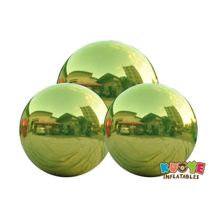 R027 Green Inflatable Mirror Ball Replicas for sale