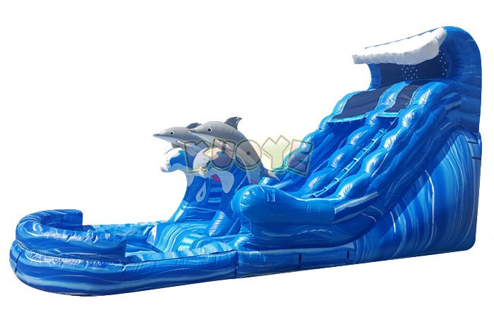 WS1803 20ft Dolphin Splash Water Slide Water Slides for sale 9