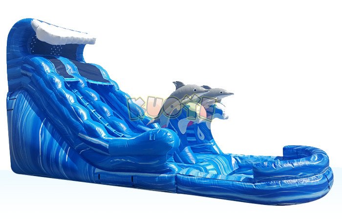 WS1803 20ft Dolphin Splash Water Slide Water Slides for sale 5