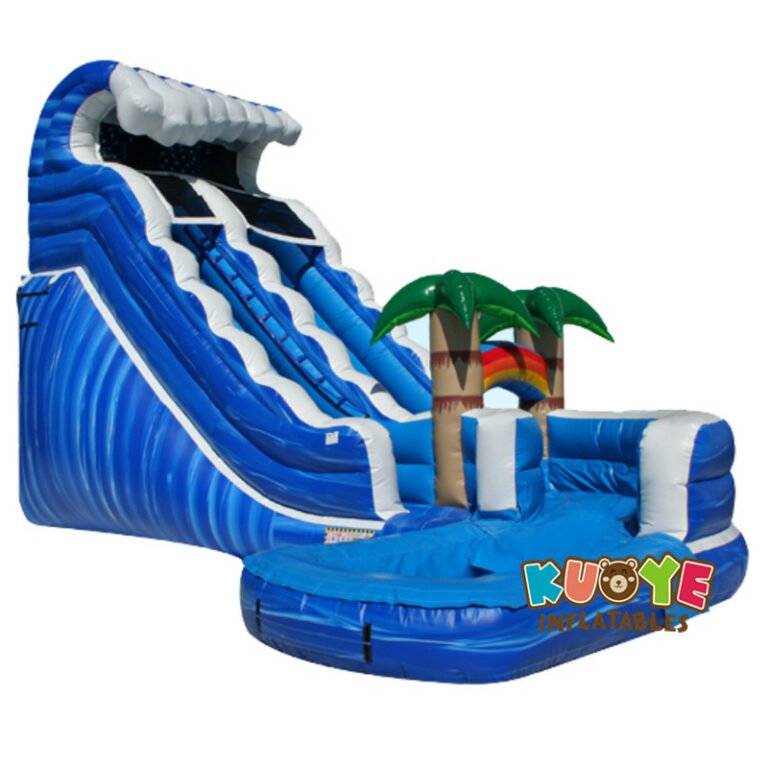 WS1811 18ft Monster Wave Jungle Water Slide Water Slides for sale