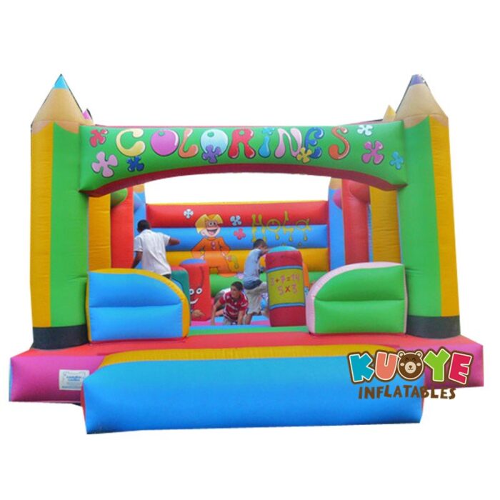 BH1811 Crayon Inflatable Bouncer Bounce Houses / Bouncy Castles for sale