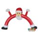 Xmas010 Custom Inflatable Santa Claus Archway Christmas Decoration
