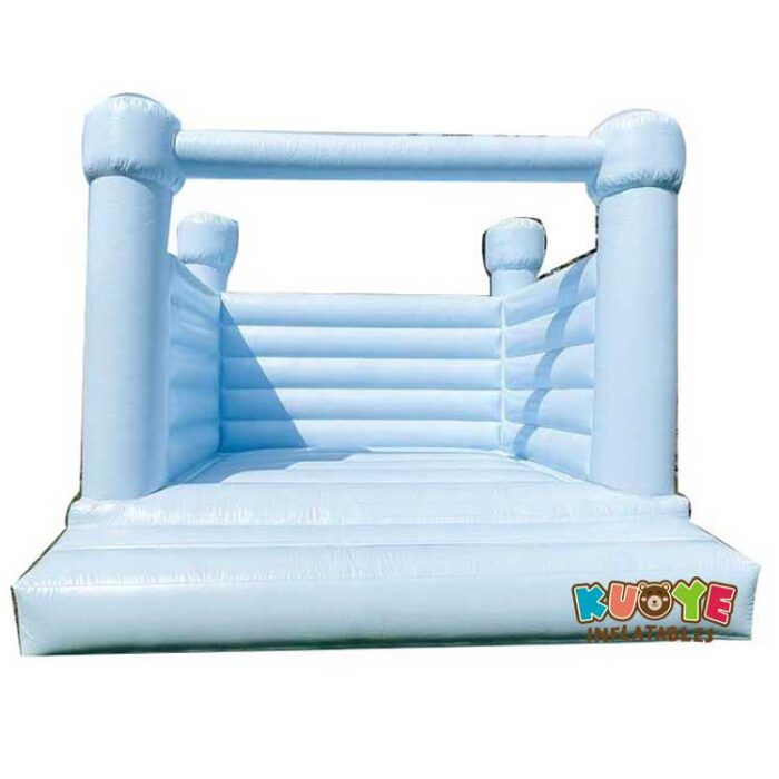 BH084 Blue Wedding Bounce House Bounce Houses / Bouncy Castles for sale