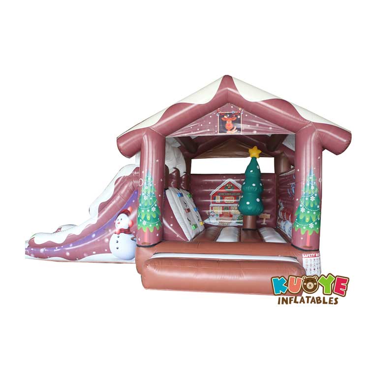 KYCB61 Christmas Bouncy Castle Combo Inflatable Xmas Themes for sale 5