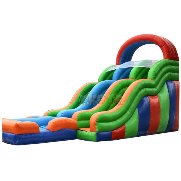 KYSS02 Double Lane Water Slide Water Slides for sale