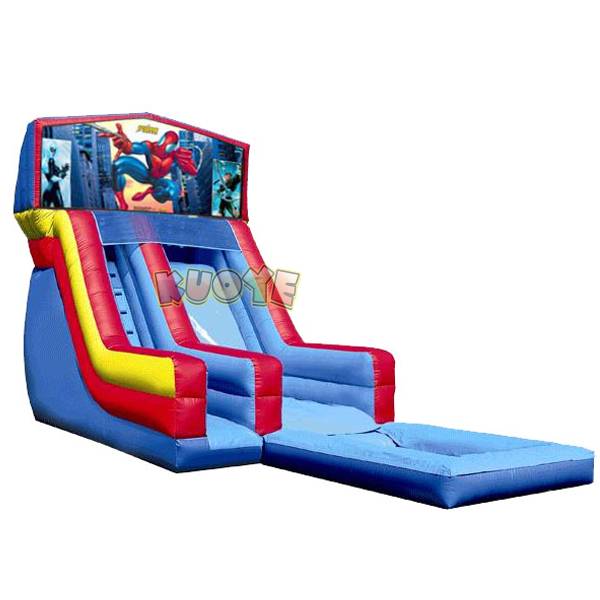 KYSS05 20ft Spiderman Wet Dry Slide Water Slides for sale 5