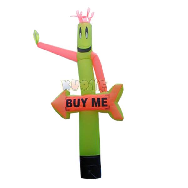 AD015 20ft Inflatable Advertising Red Skytube Air Dancers for sale