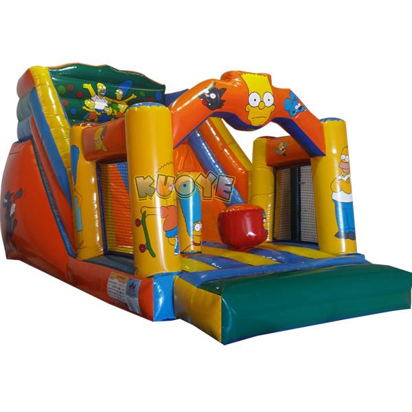 KYSC19 The Simpsons Slide Inflatable Slides for sale