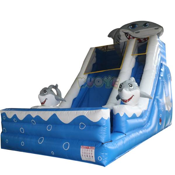 KYSC28 Shark Slide Inflatable Slides for sale