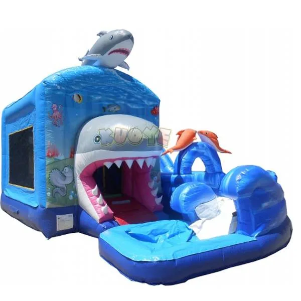 KYCB11 Jump-n-splash Shark Combo with Pool