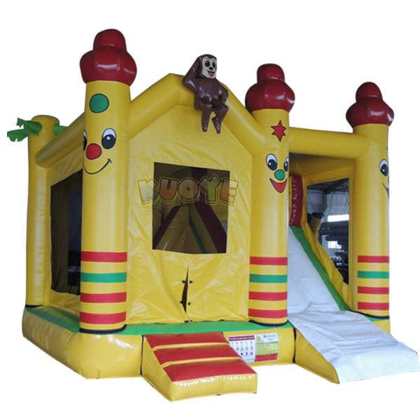 CB201 Inflatable Zoo Animal Safari Bounce n Slide Combo Units for sale