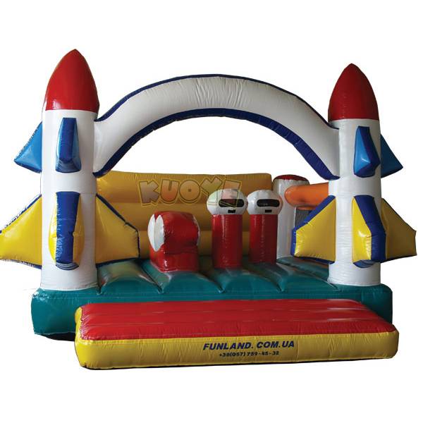 KYC28 Inflatable Bouncer Rocket Bounce Houses / Bouncy Castles for sale 3