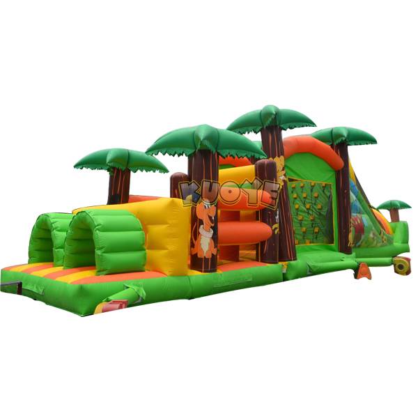 KYOB21 Inflatable Jungle Obstacle Obstacle Courses for sale 3