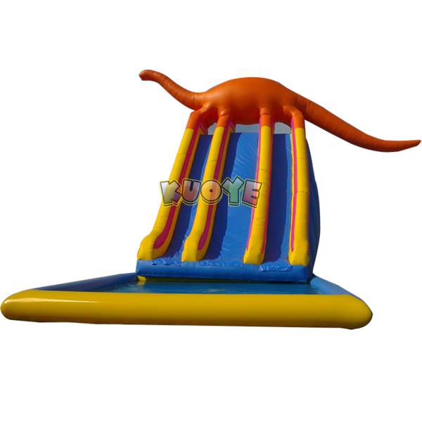 KYSS08 Large Dinosaur Slide With Pool Water Slides for sale 5