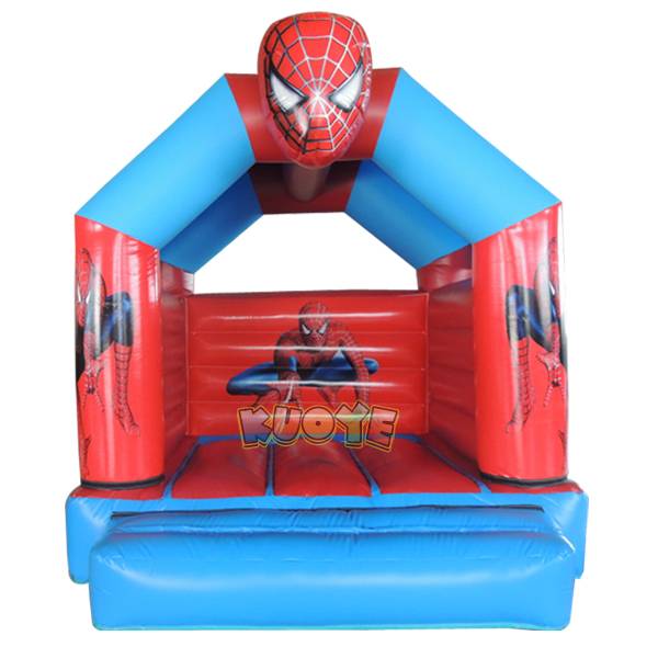 KYC45 Bouncy Castle Spiderman Bounce Houses / Bouncy Castles for sale