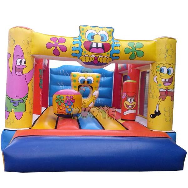 KYC54 Inflatable Castle Spongebob Bounce Houses / Bouncy Castles for sale 3
