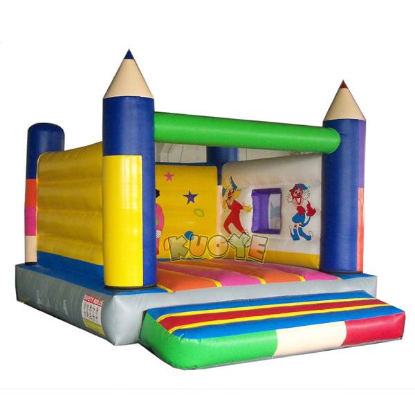 KYC55 Crayon Inflatable Castle Bounce Houses / Bouncy Castles for sale 5