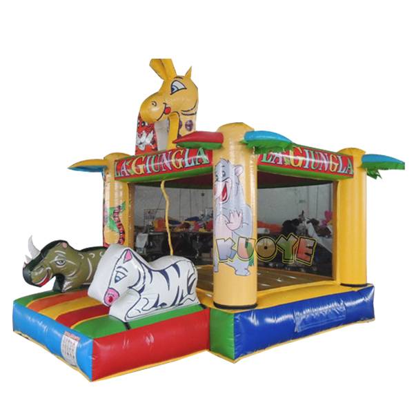 KYC72 Jungle Ball Pit Bounce Houses / Bouncy Castles for sale 3