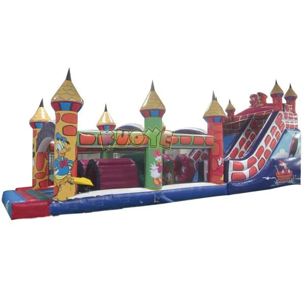 KYOB25 Cartoon Theme Inflatable Obstacle Obstacle Courses for sale
