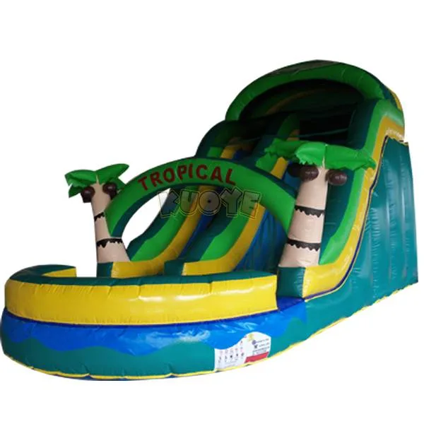 KYSS16 16ft Tropical Water Slide