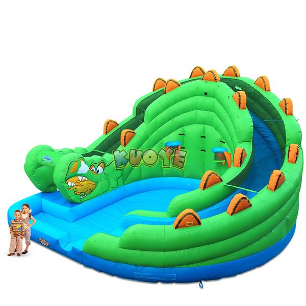 KYSS18 Crocodile Water Slide Water Slides for sale