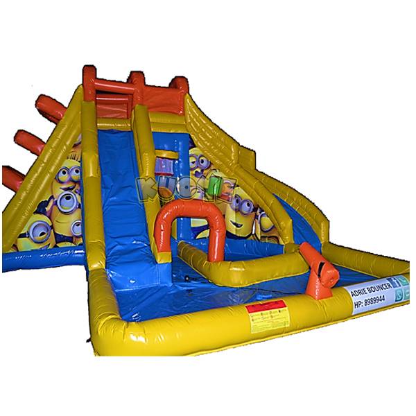 KYSS37 Inflatable Water Slide Minions Water Slides for sale