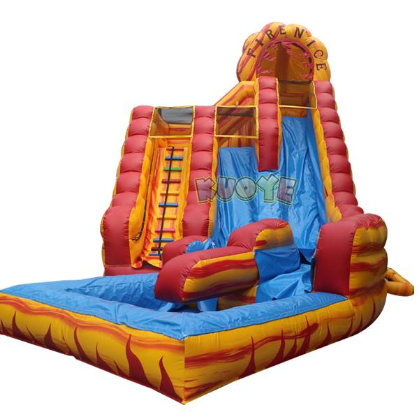 KYSS42 22ft Fire-N-Ice Water Slide Water Slides for sale