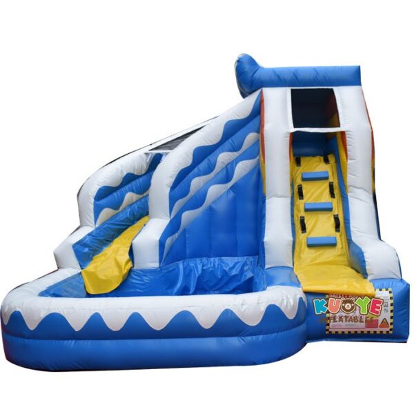 my first splash n slide