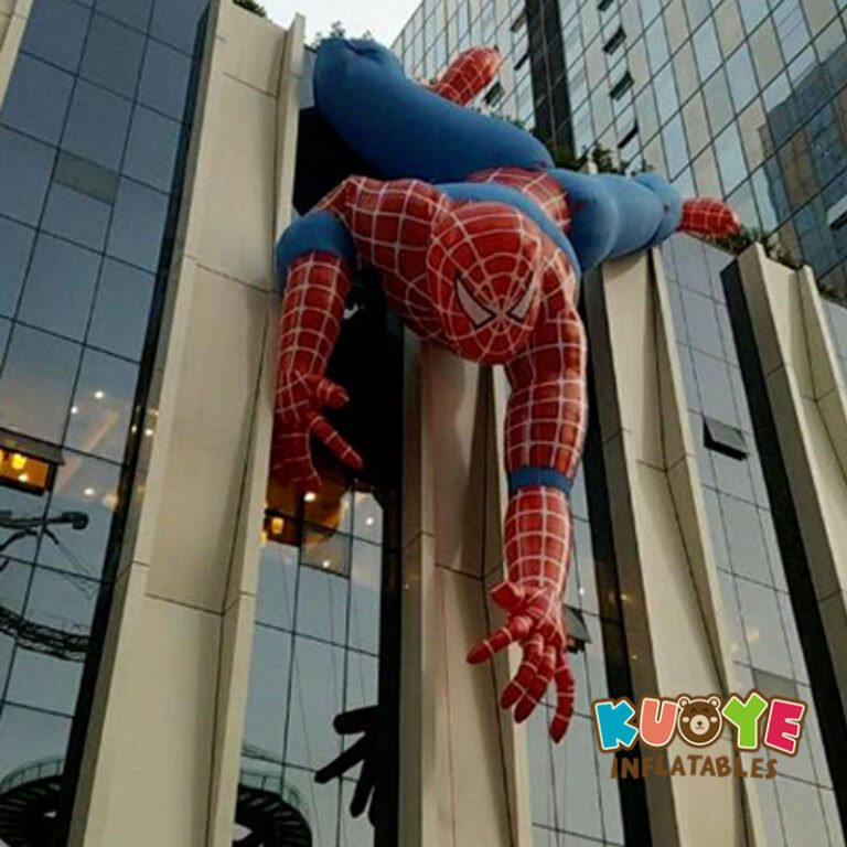 R001 Free Shipping Outdoor Advertising 5m Inflatable Giant Spiderman Replicas for sale