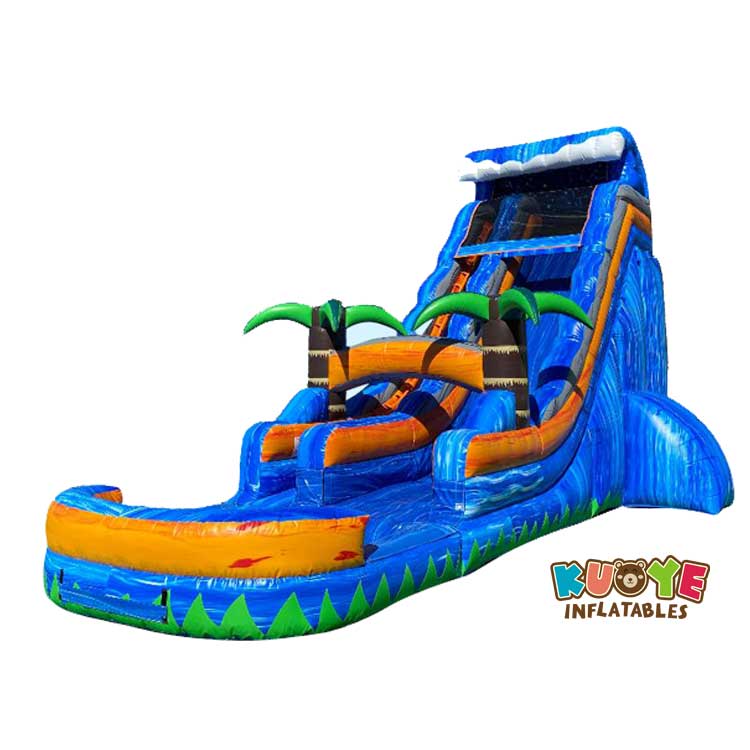 WS009 20ft Tropical Palm Tree Inflatable Water Slide Water Slides for sale 5