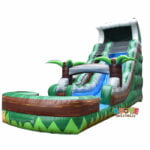 WS054 21FT Emerald Crush Tsunami Water Slide