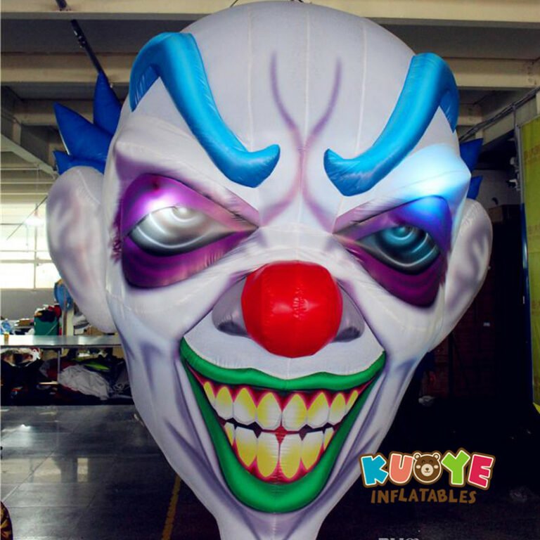R003 Free Shipping Hanging Inflatable Clown From Decoration 0.18mm PVC Replicas for sale 4