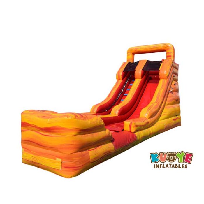 WS060 16ft Lava Single Lane Water Slide Water Slides for sale