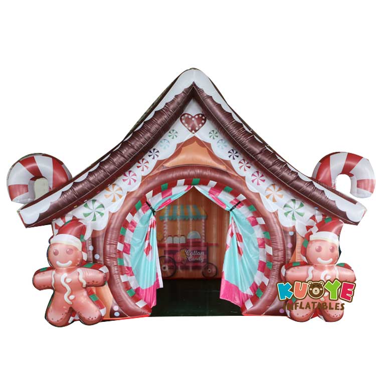 Xmas017 Custom Christmas House Inflatable Xmas Themes for sale 3