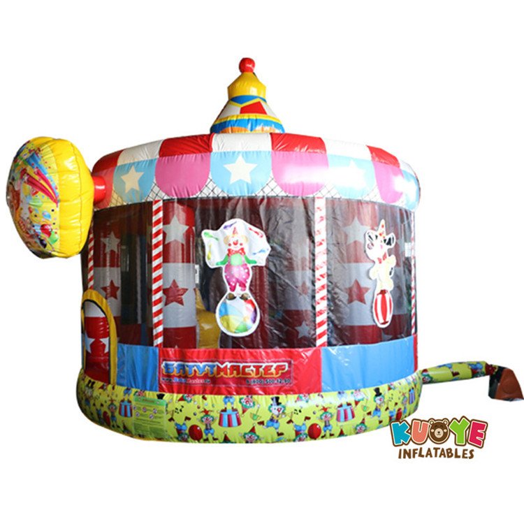 BH1850 Commerical Carousel Bounce Bounce Houses / Bouncy Castles for sale 3