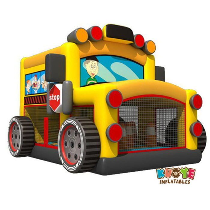 BH1851 School Bus Bouncy House Bounce Houses for sale
