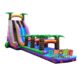 WS021 27ft Bermuda Blast Dual Lane Water Slide With Slip and Slide