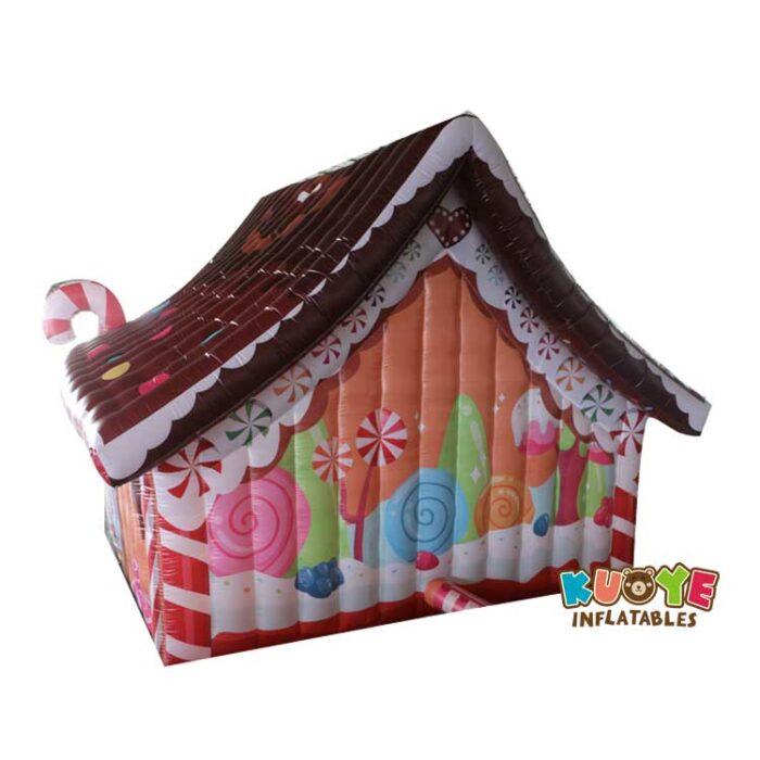 XMAS017 Custom Christmas House Inflatable Xmas Themes for sale 2