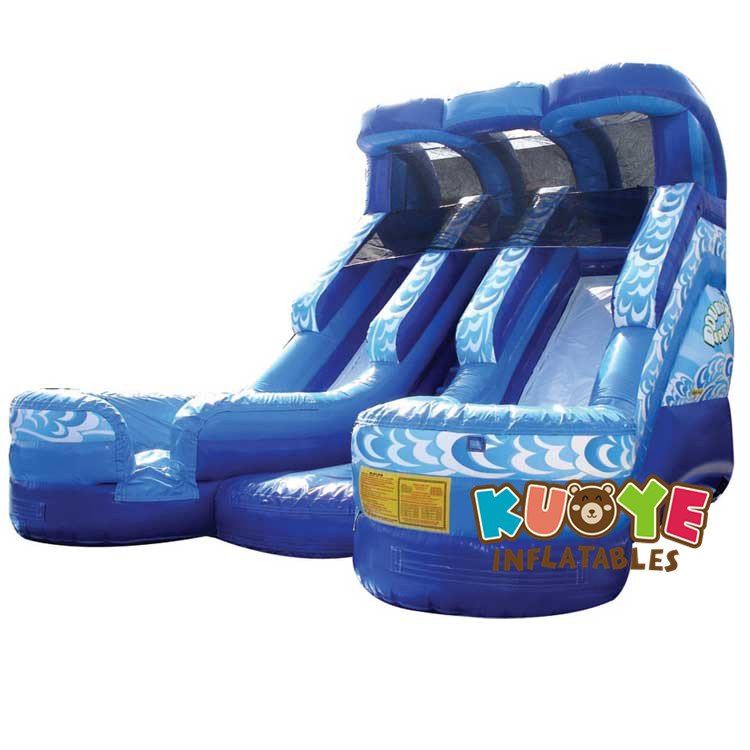 WS026 19ft Double Splash Water Slide Twice The Fun Water Slides for sale