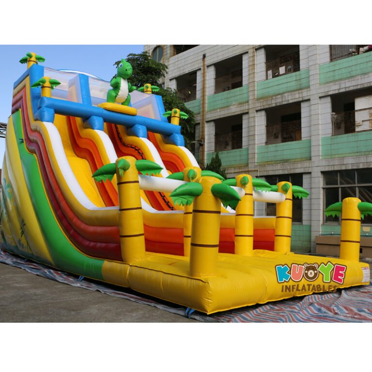 SL028 Giant Inflatable Dinosaur Slide Inflatable Slides for sale 4