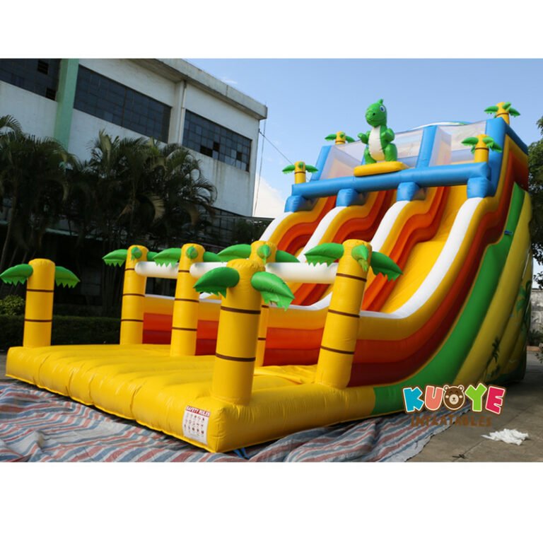 SL028 Giant Inflatable Dinosaur Slide Inflatable Slides for sale 10