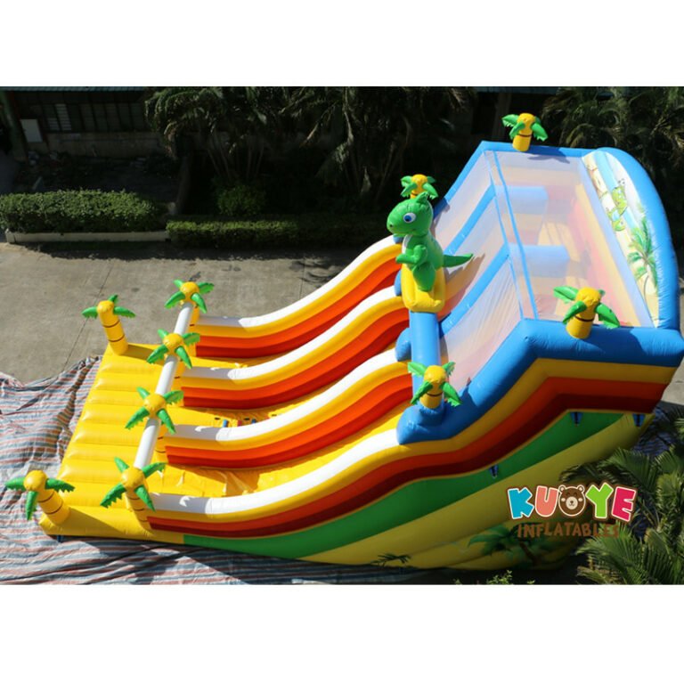 SL028 Giant Inflatable Dinosaur Slide Inflatable Slides for sale 6