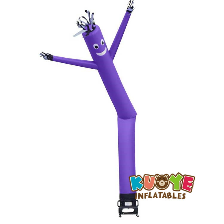 AD013 Advertising Purple Inflatable Dancing Tube Man Air Dancers for sale