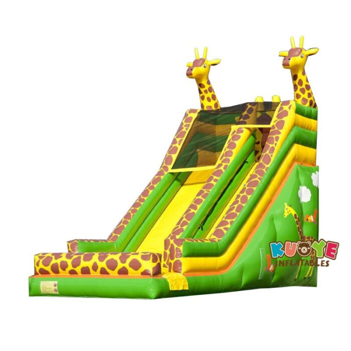 SL023 Inflatable Giant Giraffe Slide Inflatable Slides for sale