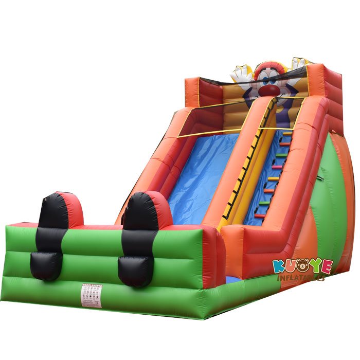 SL030 Clown Inflatable High Slide Inflatable Slides for sale