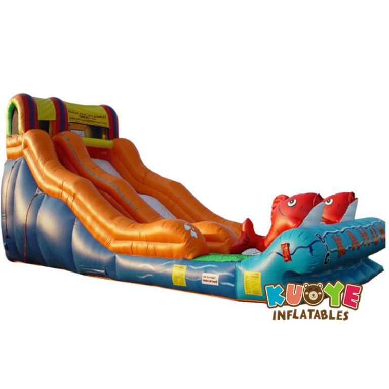 KYSS23 18ft Big Kahuna Waterslide Inflatable Water Slides for sale 3