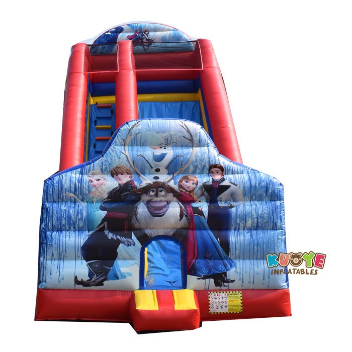 SL031 Frozen Princess Inflatable Giant Slider Inflatable Slides for sale 3