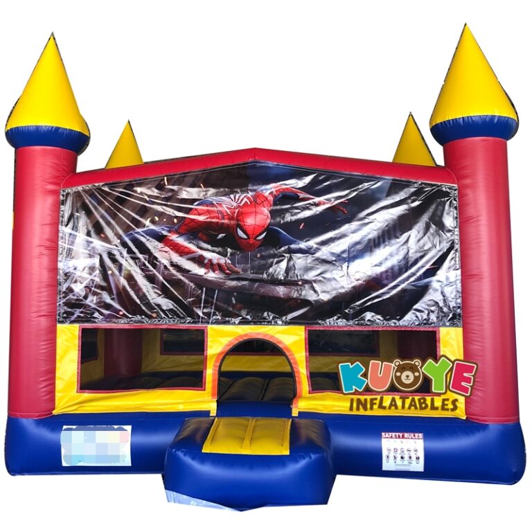 BH009 15′ x 15′ Spiderman Banner Bounce House Bounce Houses / Bouncy Castles for sale 3