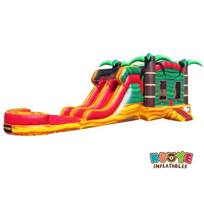 CB017 Palm Trees Fiesta Water Combo with Removable Pool Combo Units for sale