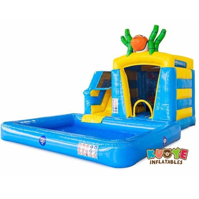 CB098 Mini Splash Bounce Seaworld Bounce House Combo Units for sale